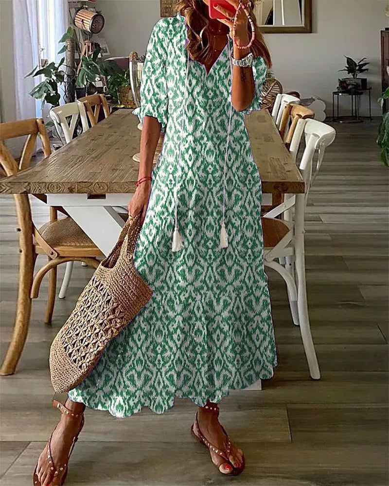 Ana | Vestido Bohemio Vintage