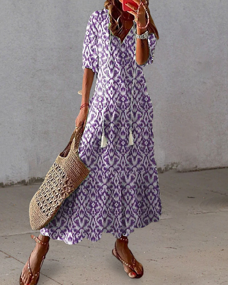 Ana | Vestido Bohemio Vintage