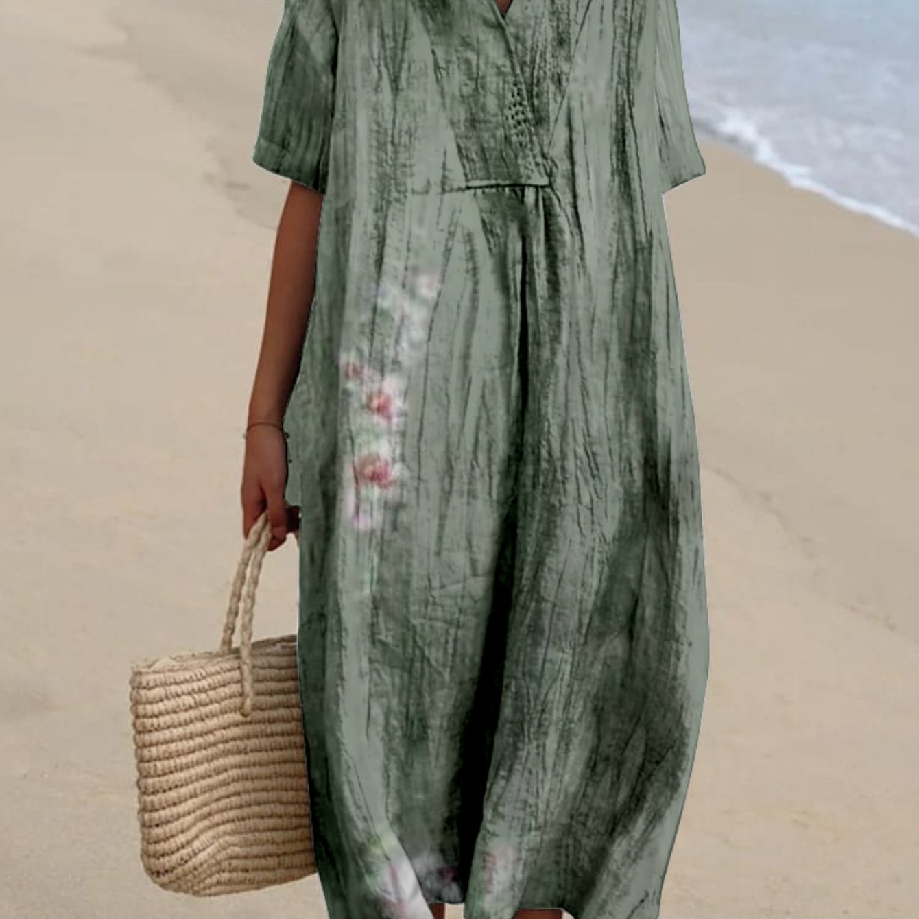 Julieta|Vestido estampado