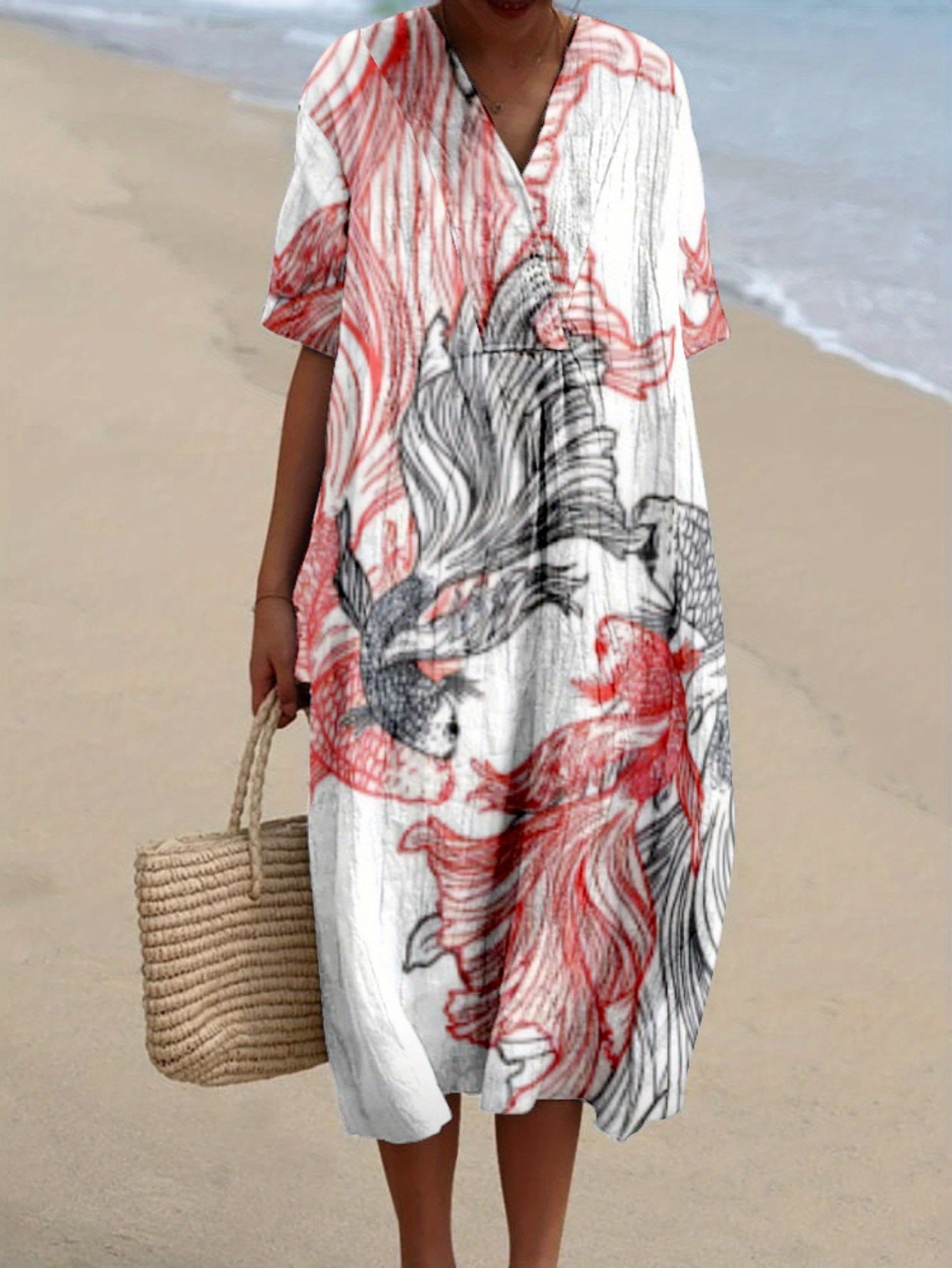 Ariadna|Vestido estampado