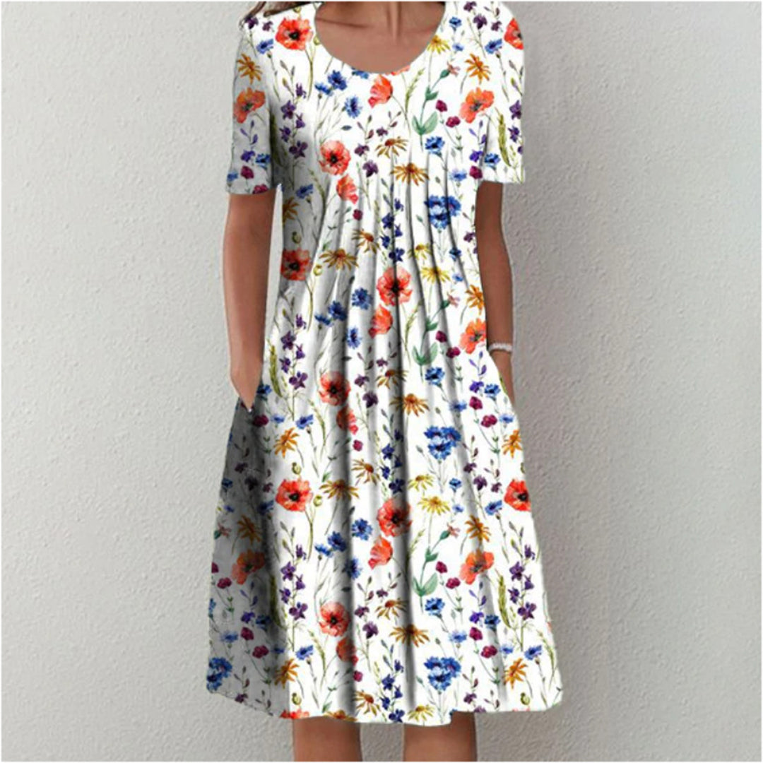 EBERTA - Encantador vestido floral informal para un toque femenino