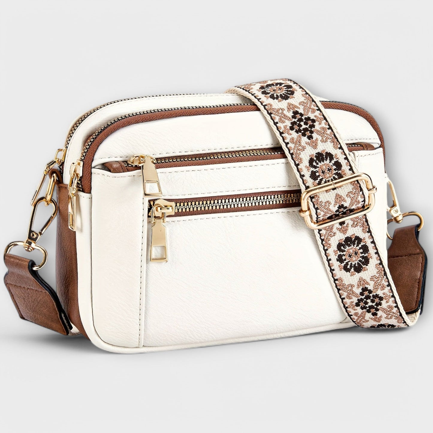 Bolso cruzado de piel vegana