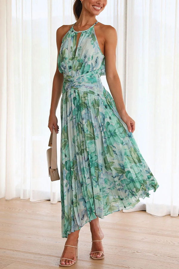 Soraya - Vestido midi con pliegues