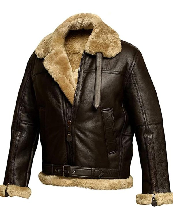 Pedro | Chaqueta de cuero acolchada