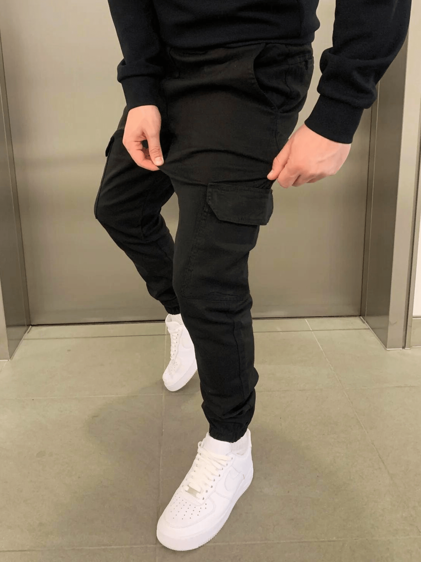 PANTALÓN CHÁNDAL | CARGO JOGGER FIT