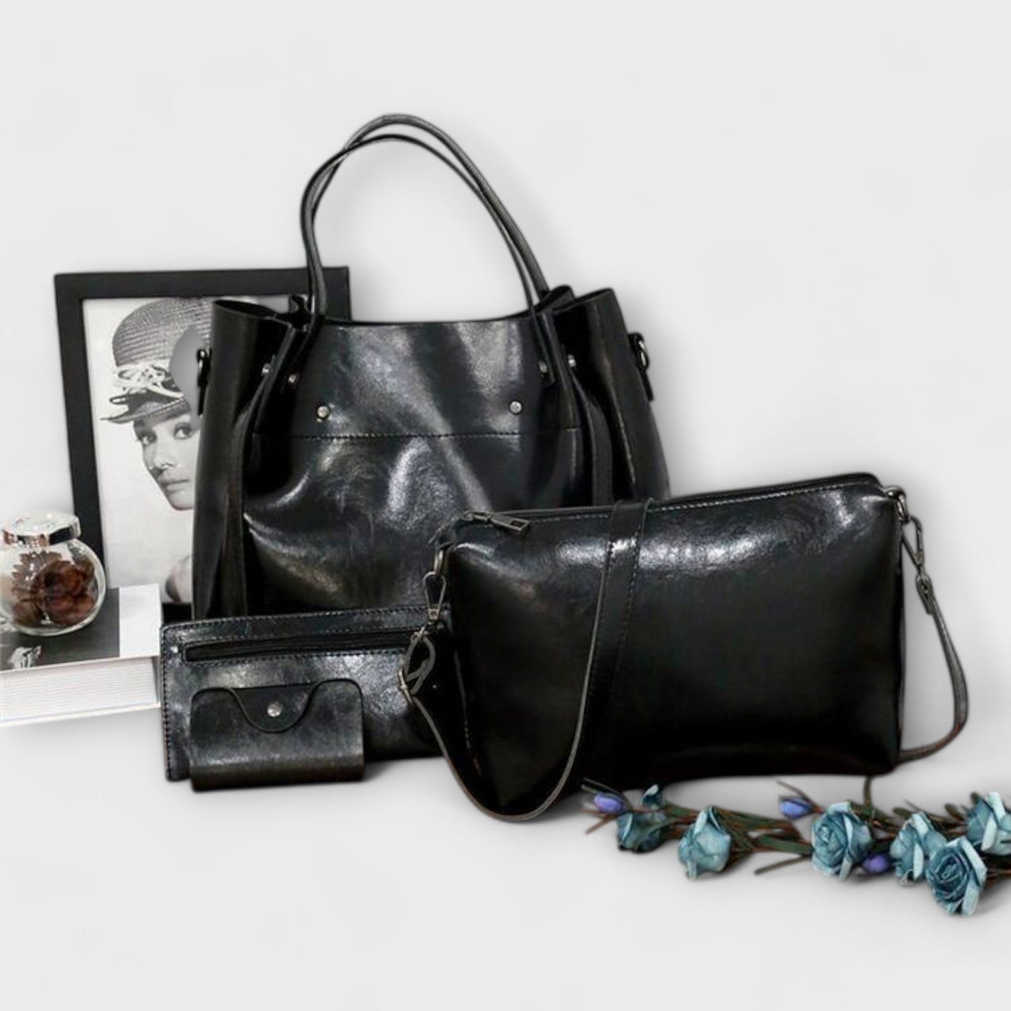 Set de bolsos vintage de 4 piezas