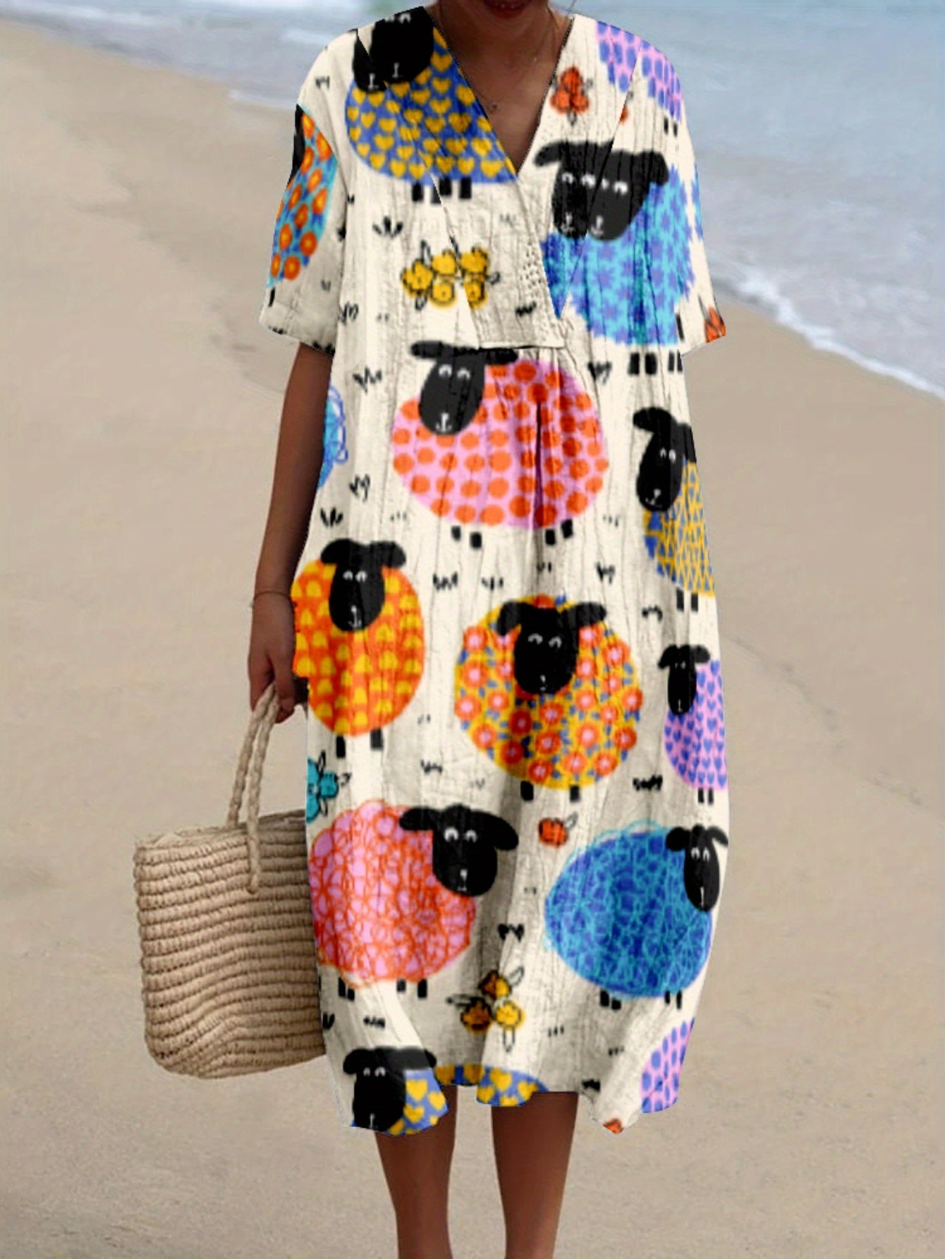 Dafne|Vestido estampado