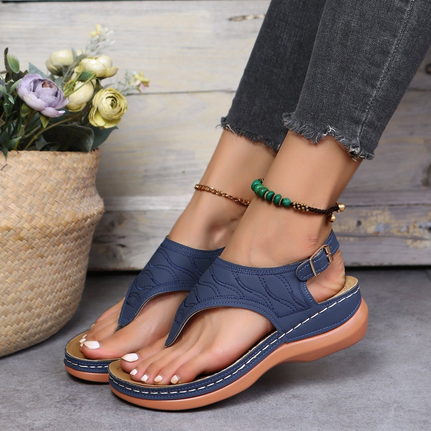 Triana | Sandalias de cuña