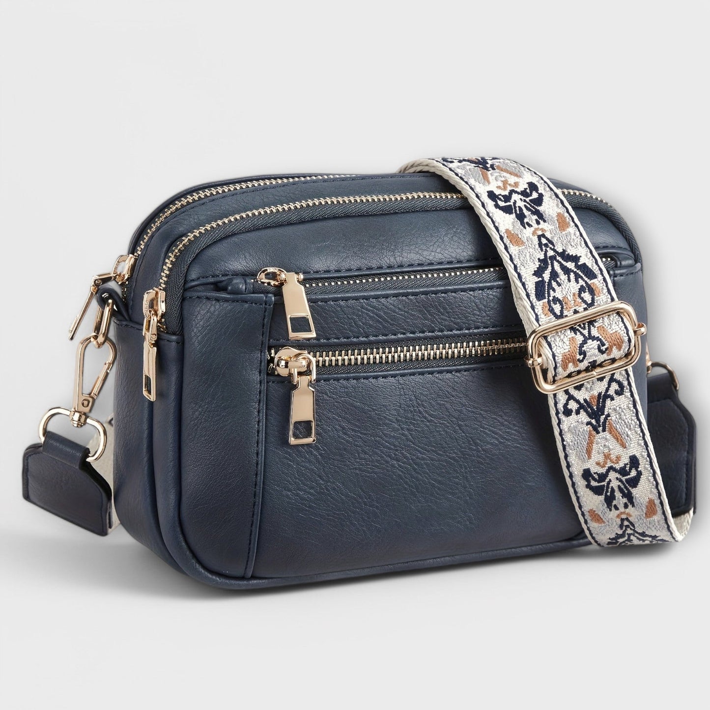 Bolso cruzado de piel vegana