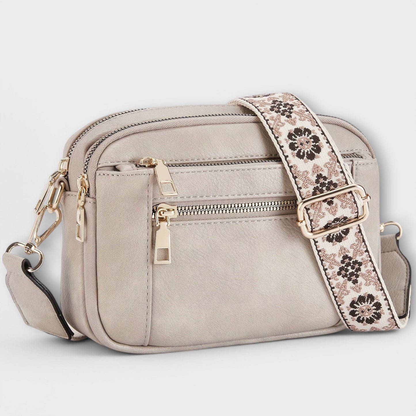 Bolso cruzado de piel vegana