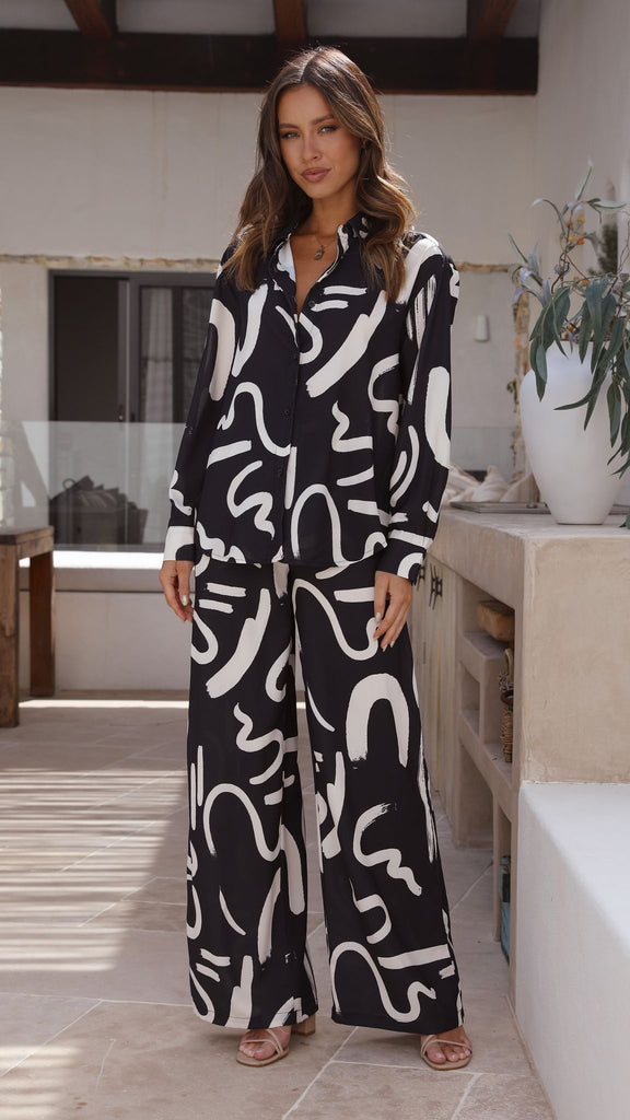 Nova - Conjunto dos piezas estampado