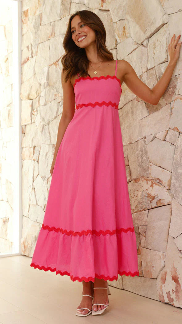 Clara | Vestido Largo De Tirantes