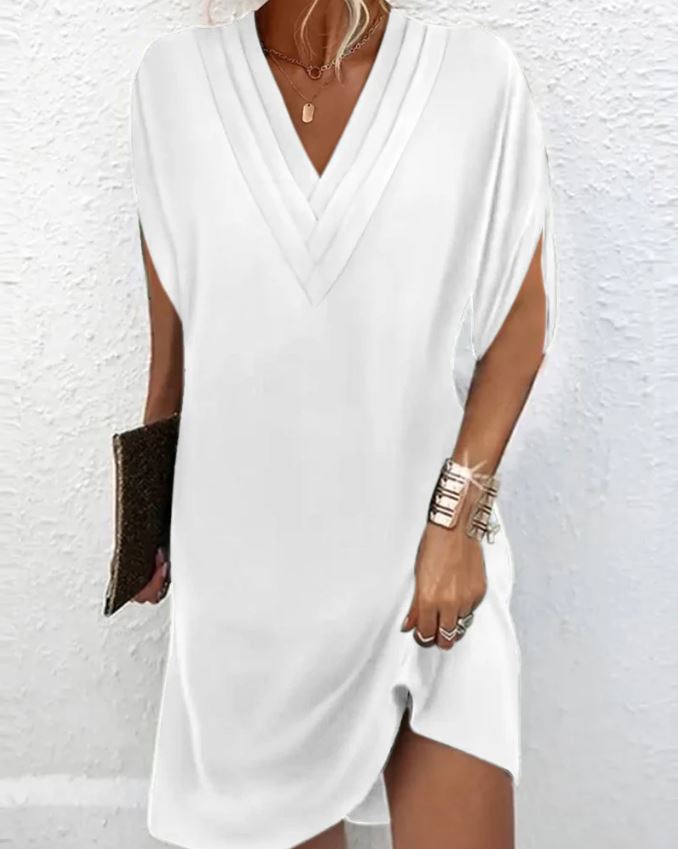 Valentina | Elegante vestido liso