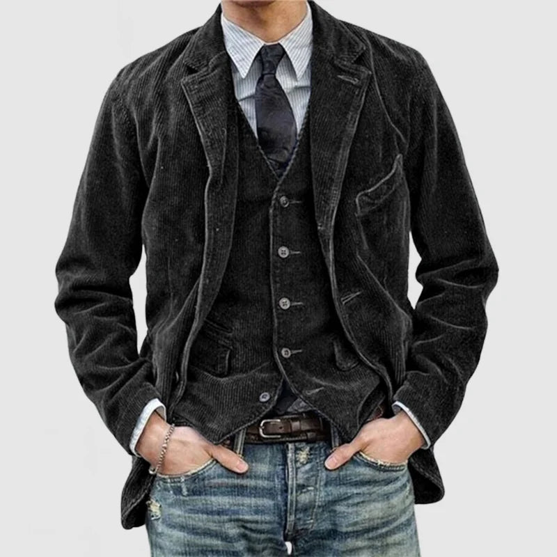 ADOLFO - CONJUNTO DE CHAQUETA Y CHALEQUILLO