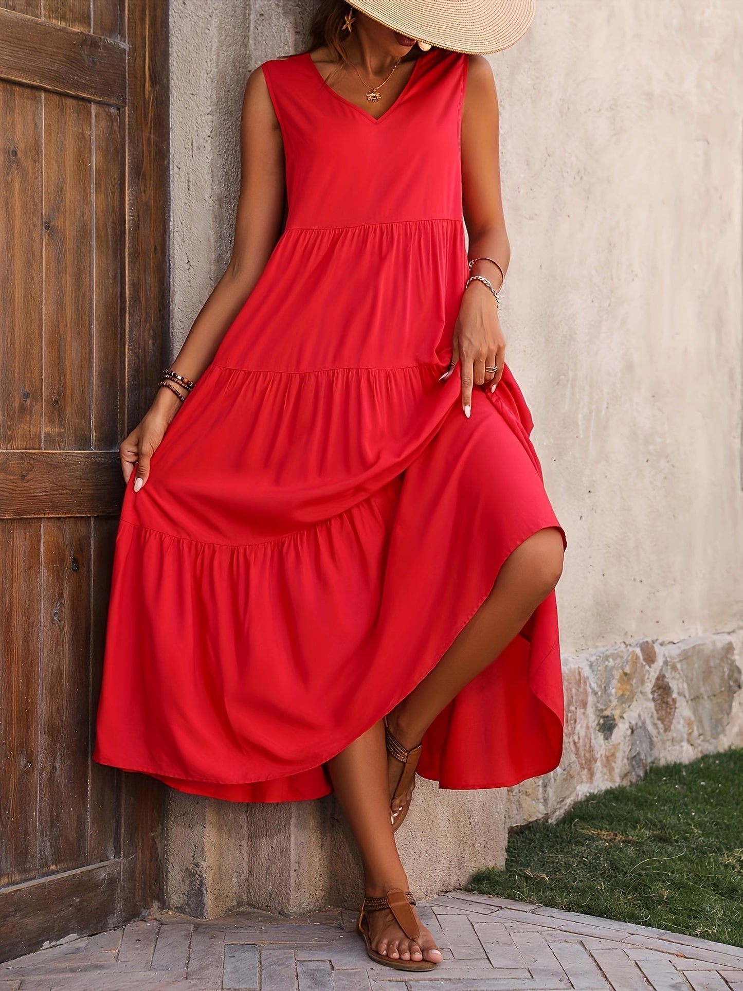 Silvia | Vestido Casual De Cuello En V