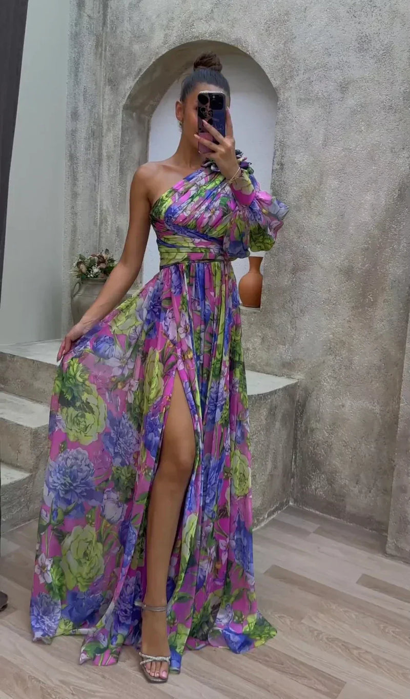 Audrey | Impresionante vestido fluido