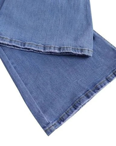 Elegantes vaqueros elásticos Hadassah para mujer que ofrecen la máxima comodidad