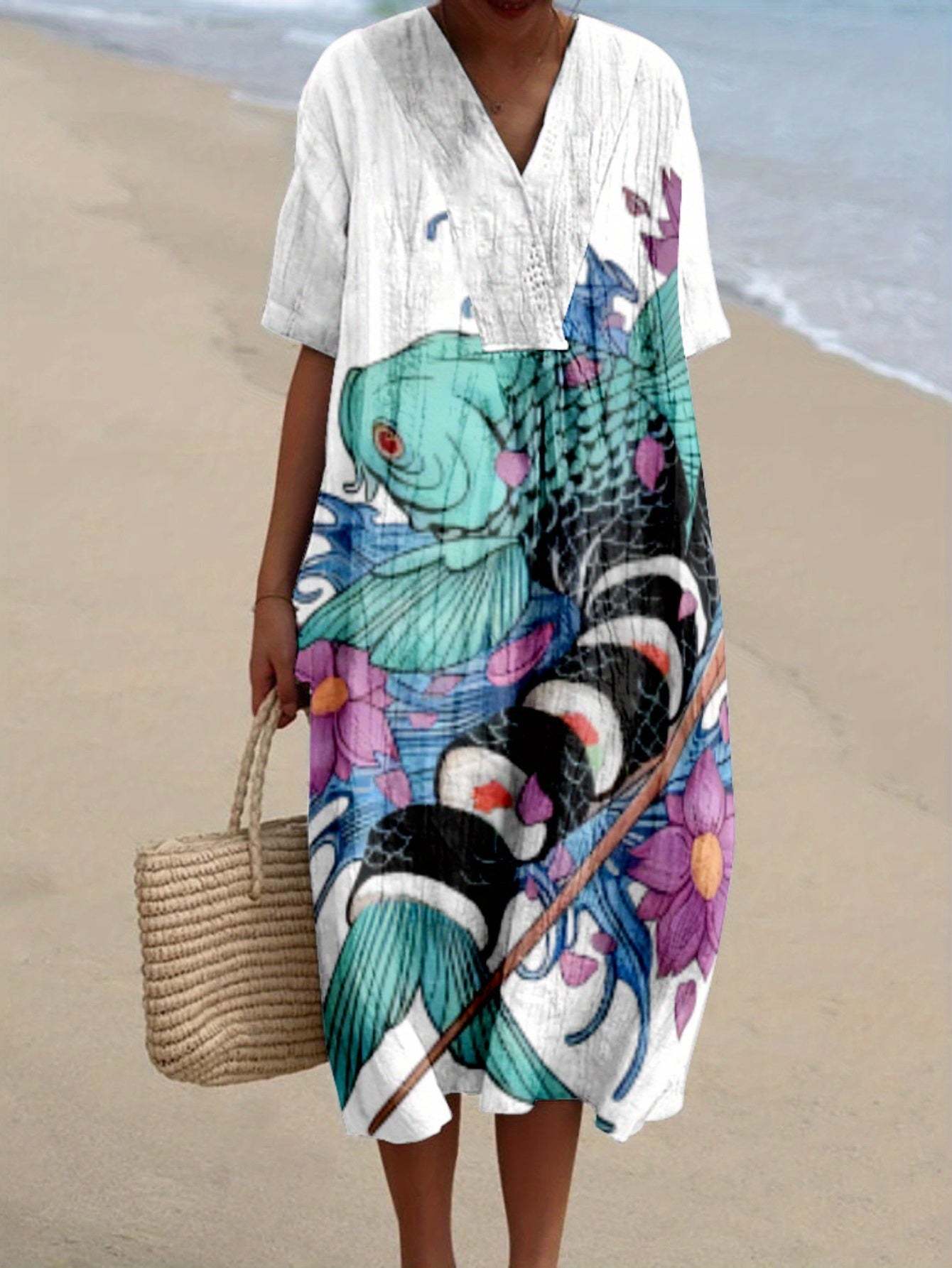 Ariadna|Vestido estampado