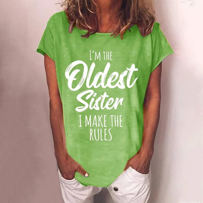 Myra - Elegante y cómoda camiseta de verano con estampado para mujer