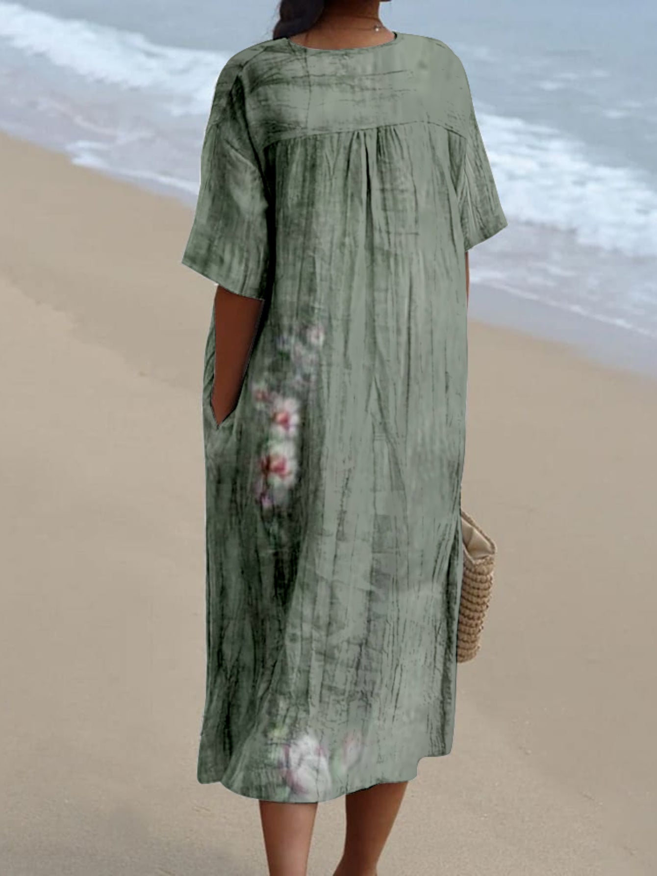 Julieta|Vestido estampado