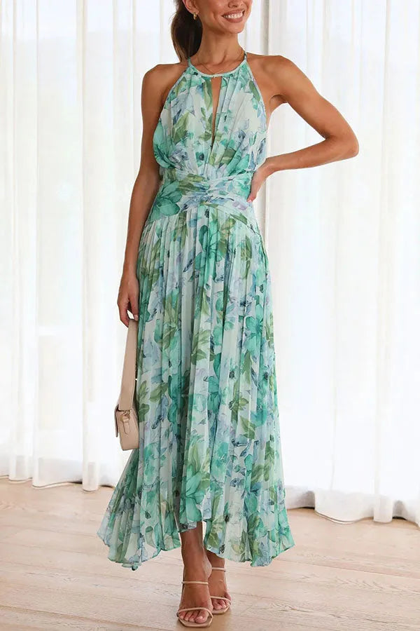 Soraya - Vestido midi con pliegues