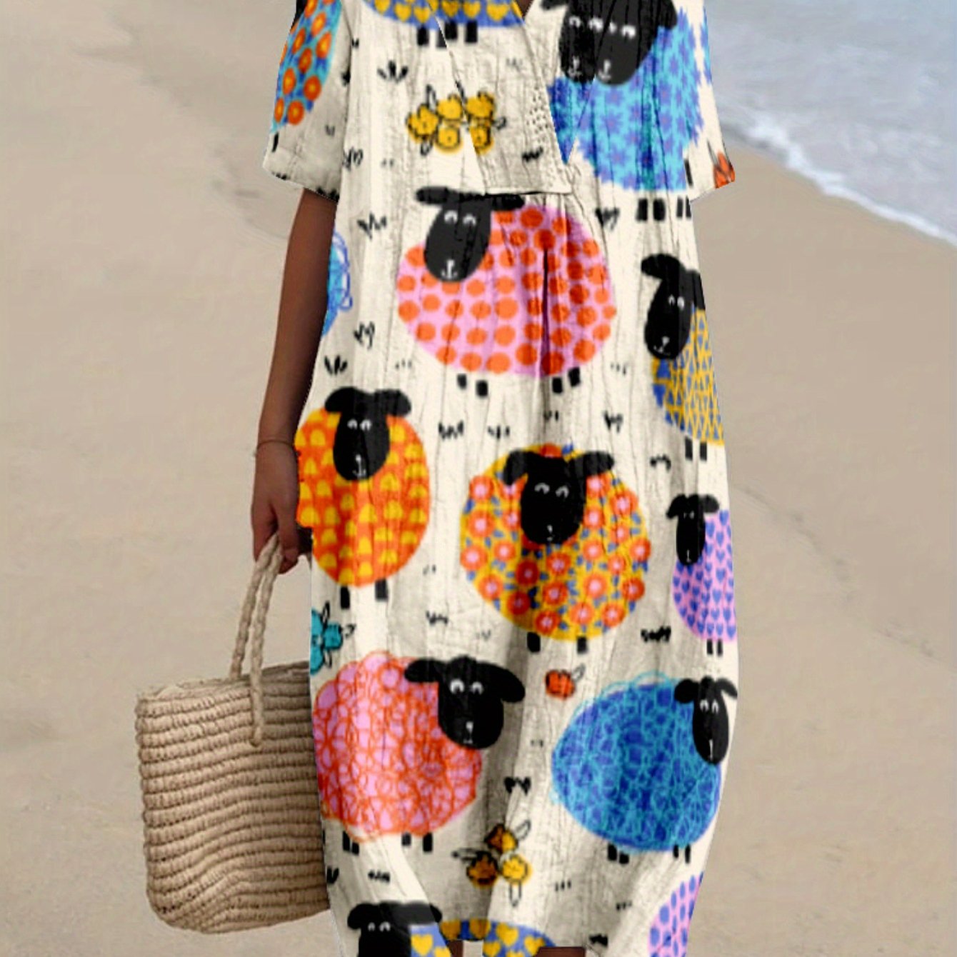Dafne|Vestido estampado