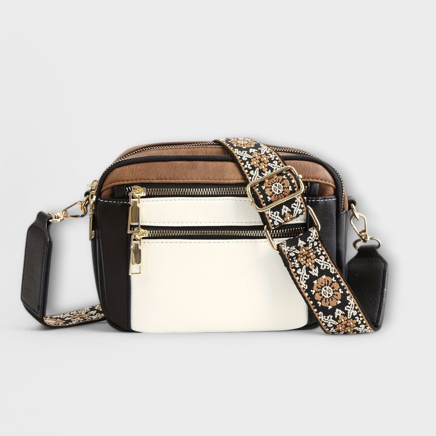 Bolso cruzado de piel vegana