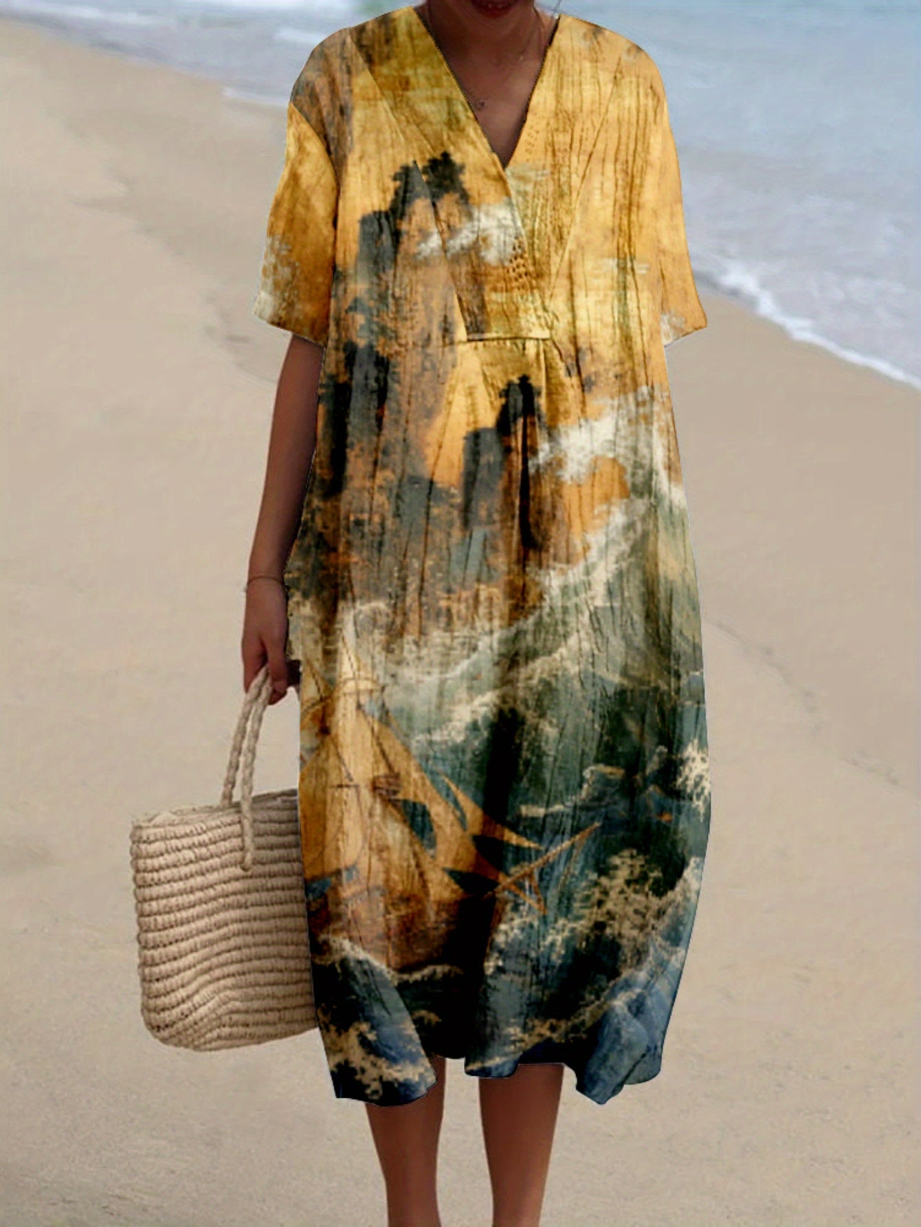 Isabel|Vestido estampado