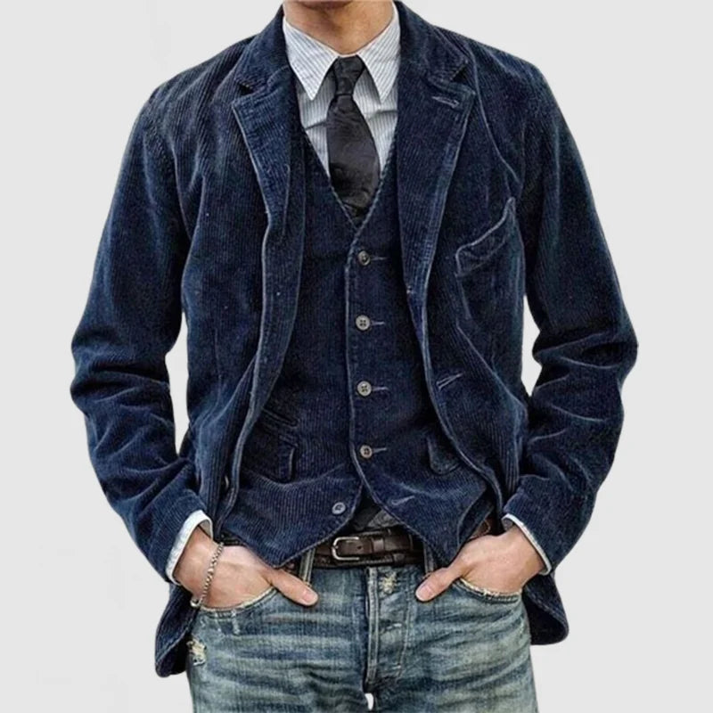 ADOLFO - CONJUNTO DE CHAQUETA Y CHALEQUILLO