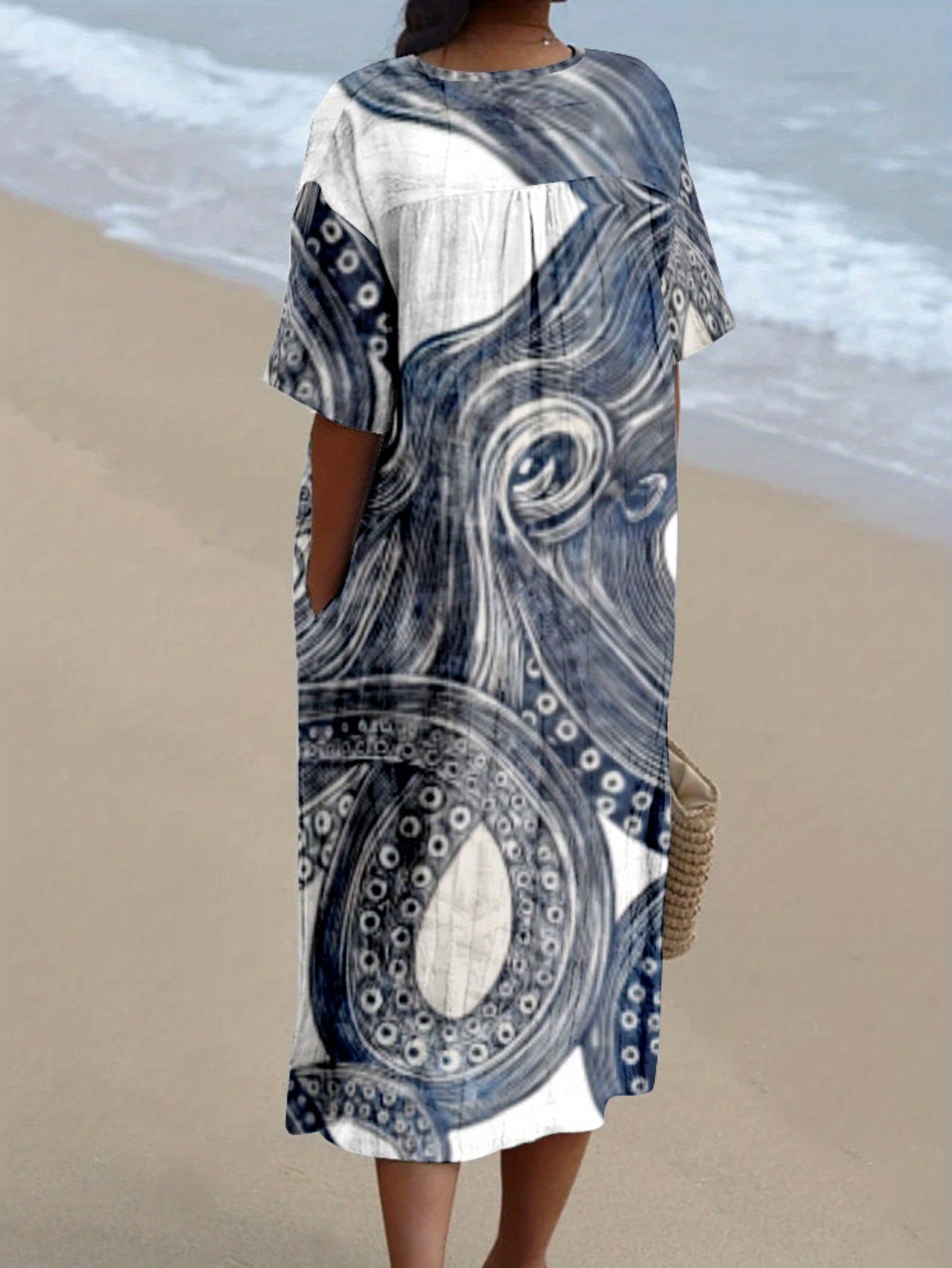 Ariadna|Vestido estampado