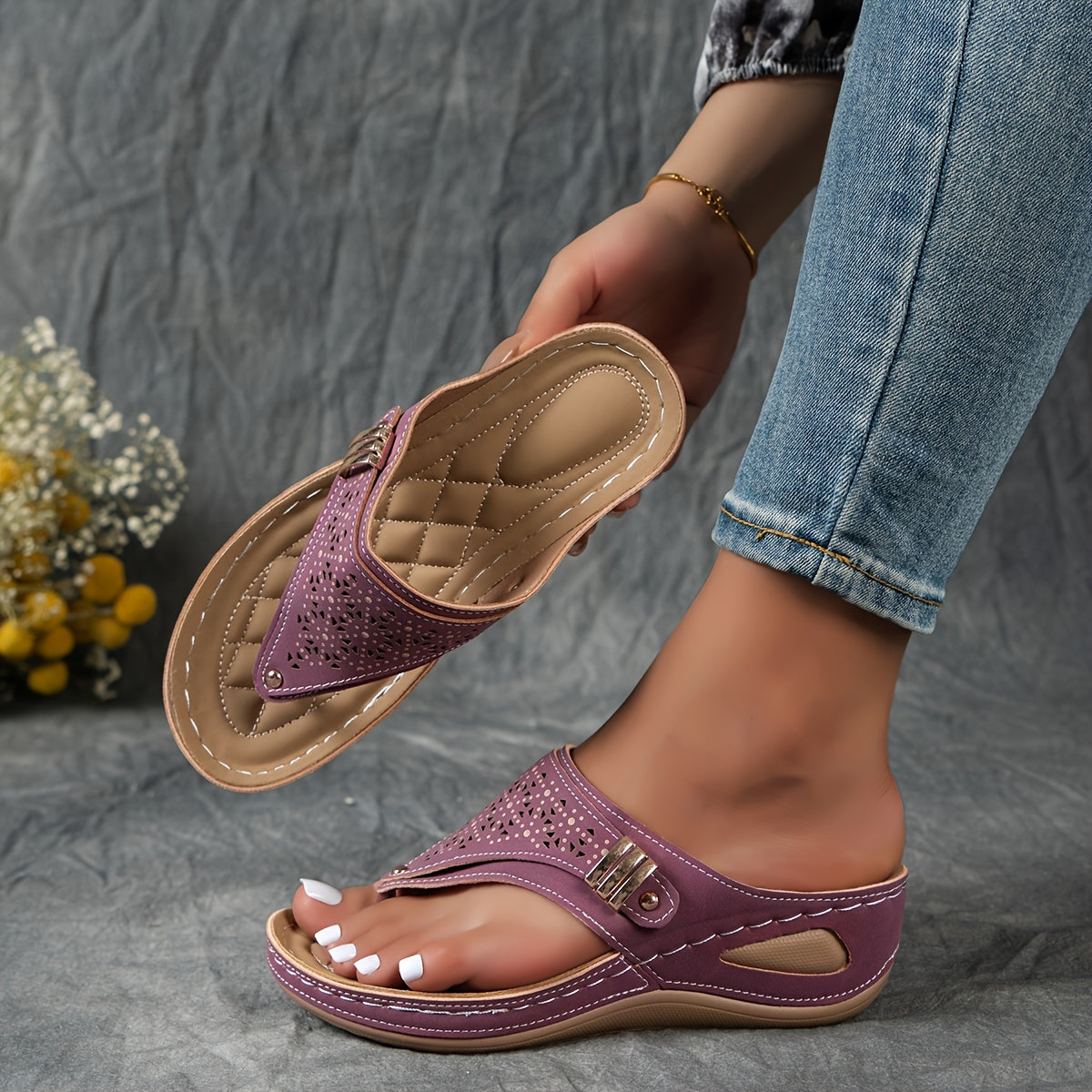 Lúa | Sandalias de cuña