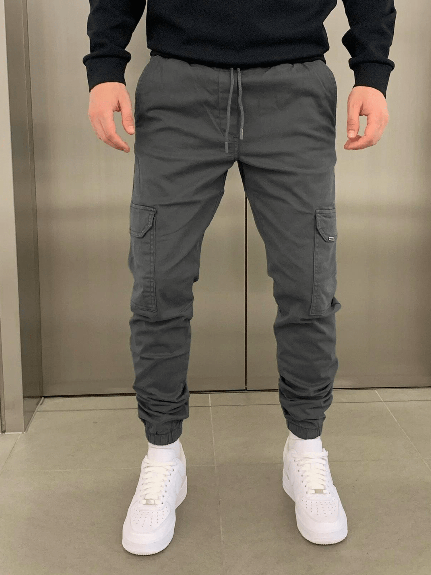 PANTALÓN CHÁNDAL | CARGO JOGGER FIT