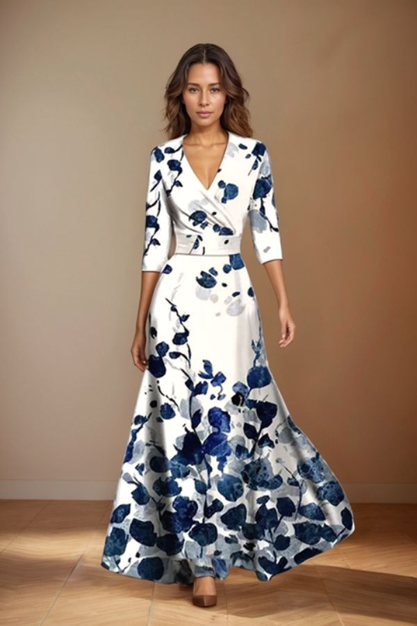 Anabel | Vestido floral de elegancia atemporal