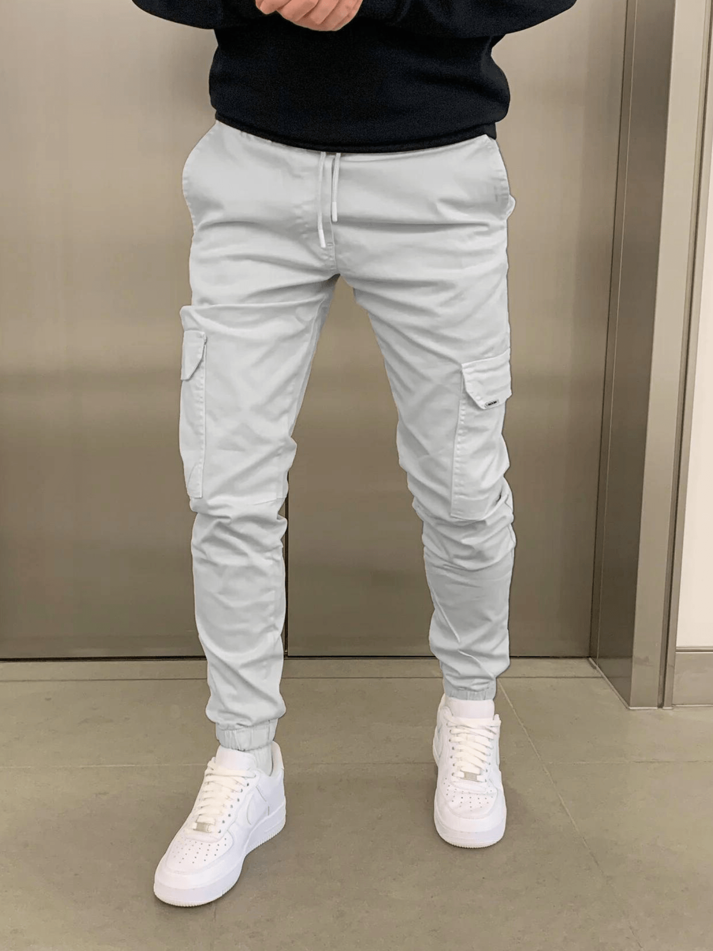 PANTALÓN CHÁNDAL | CARGO JOGGER FIT