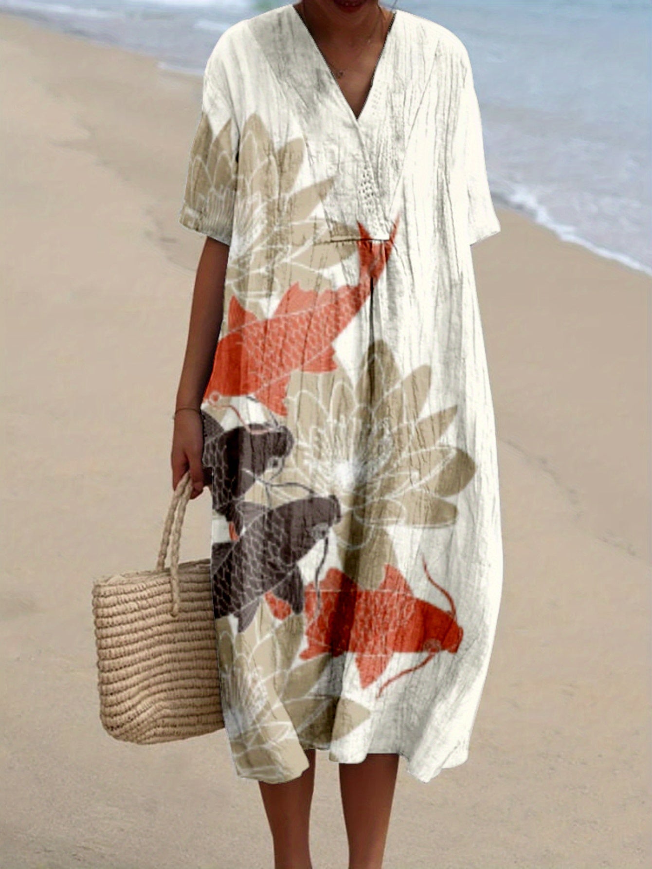 Julieta|Vestido estampado