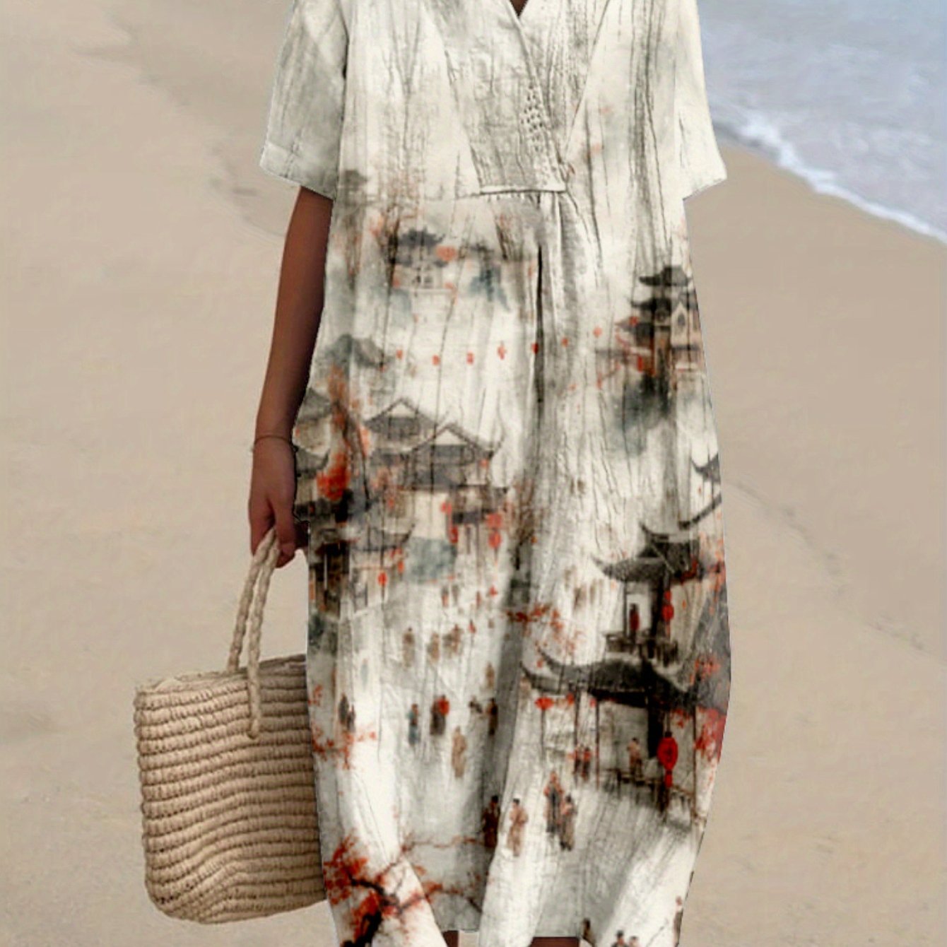 Isabel|Vestido estampado