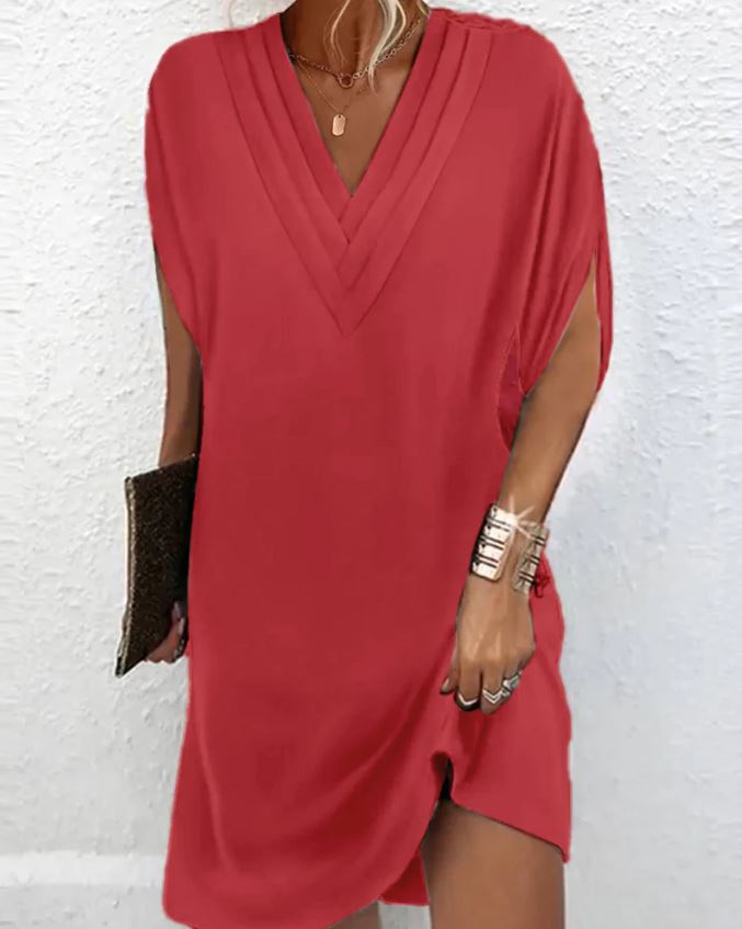 Valentina | Elegante vestido liso