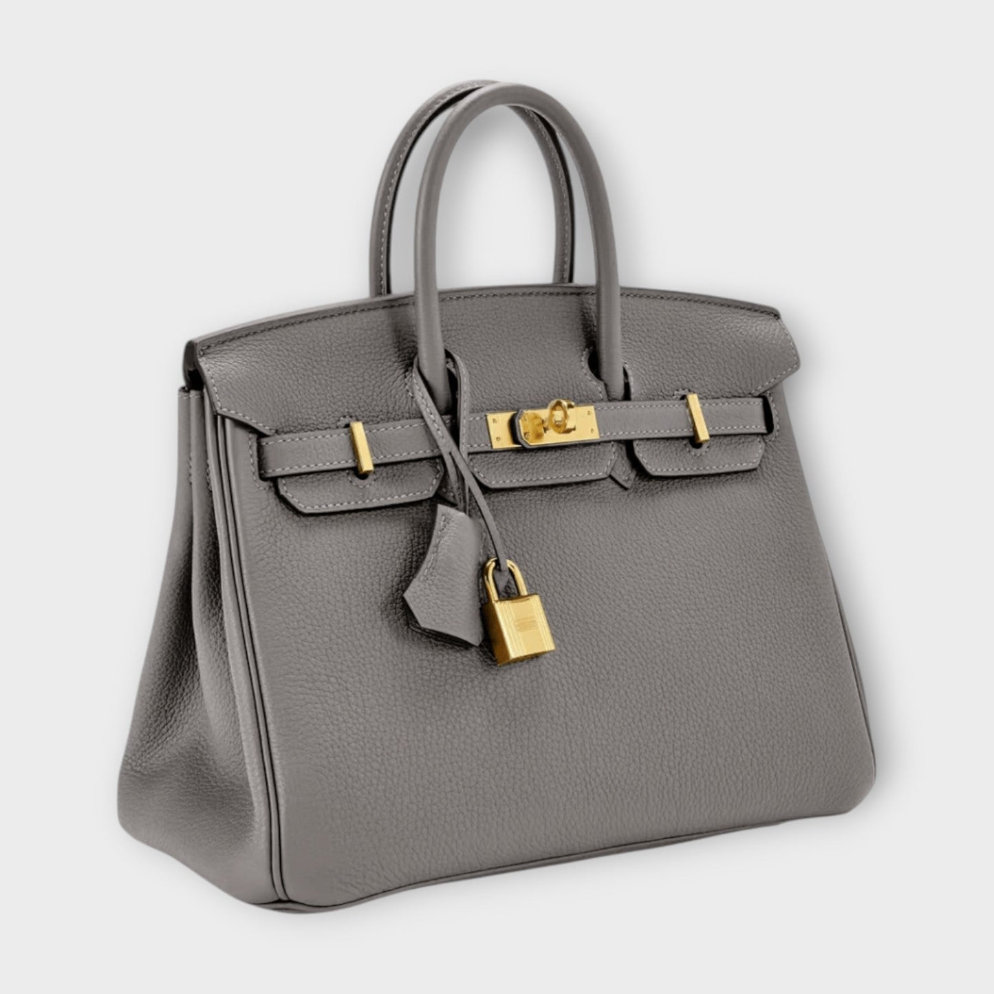 Bolso de mano de lujo de cuero