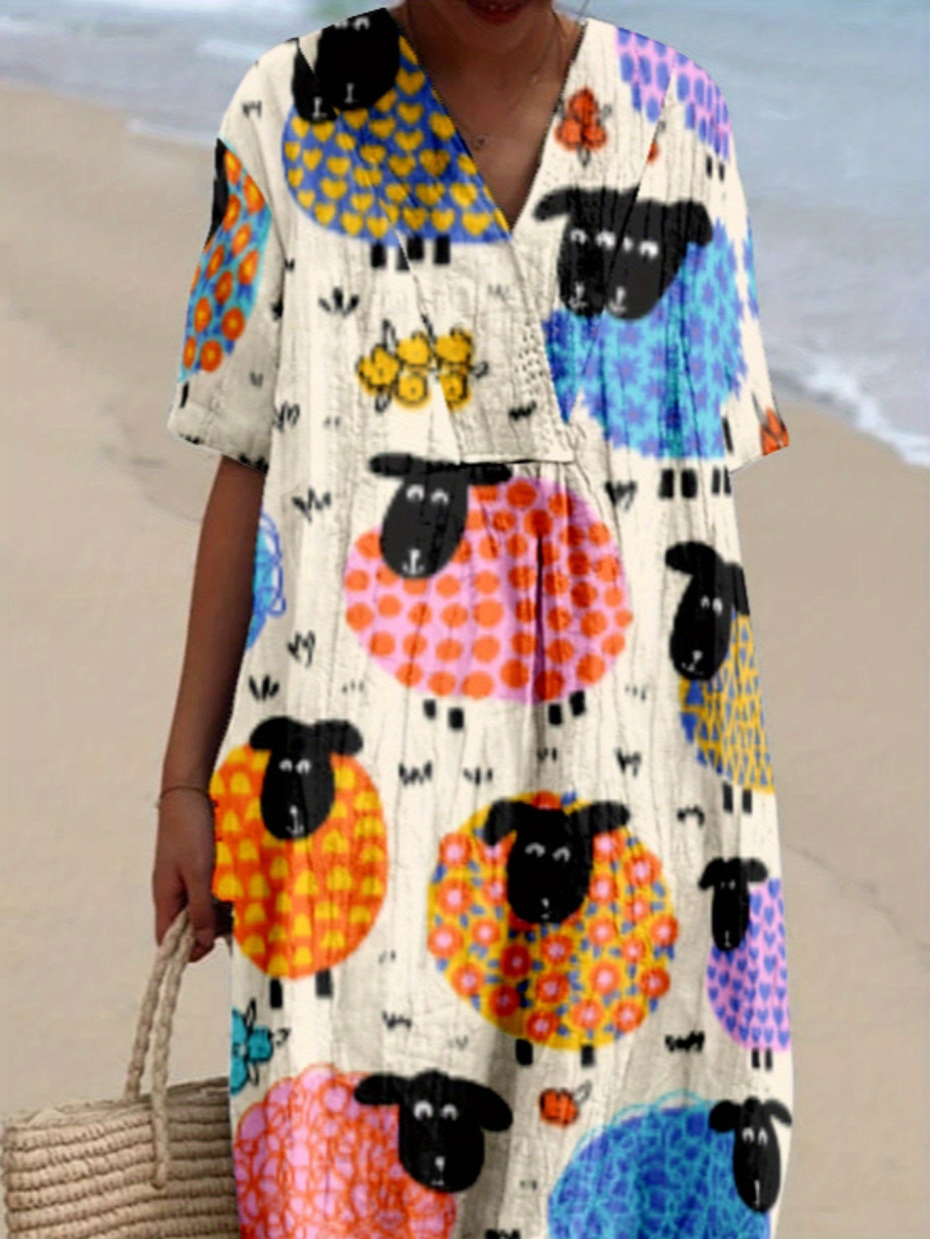 Dafne|Vestido estampado