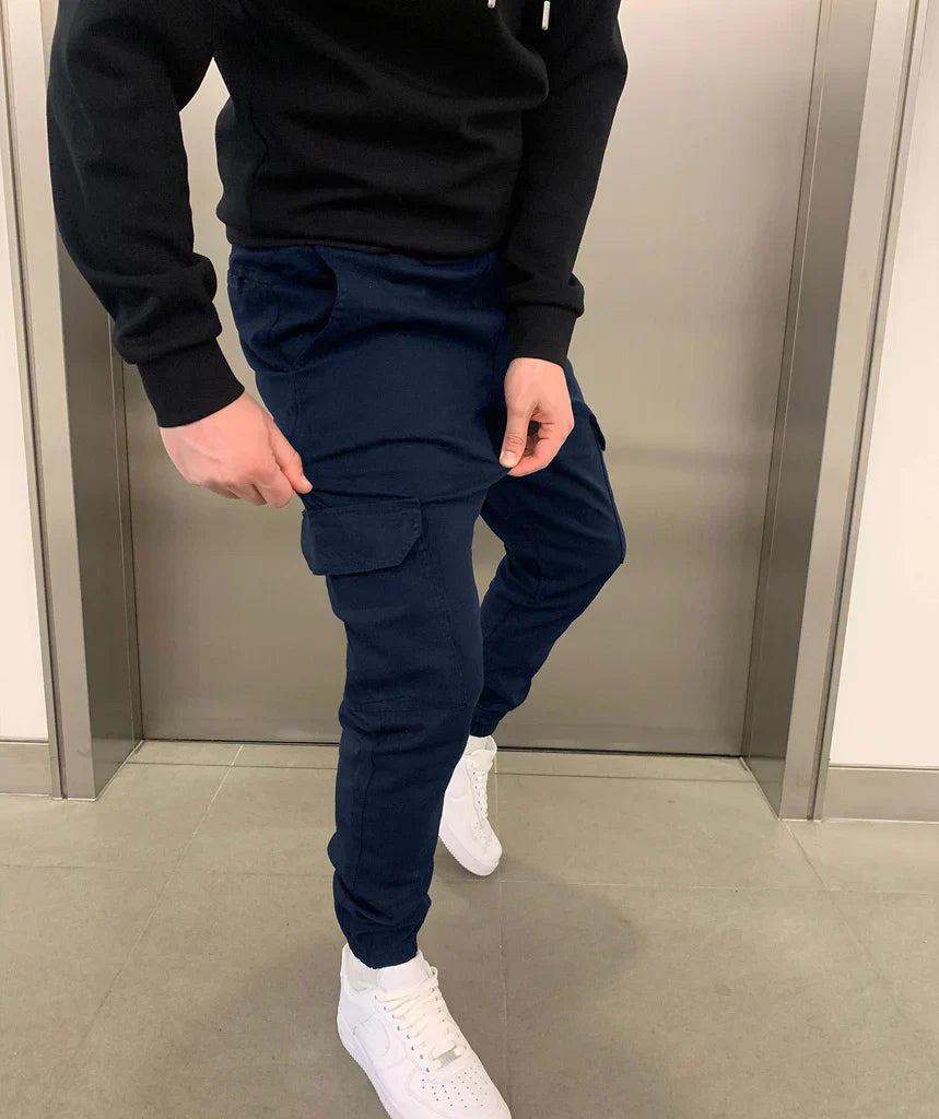 PANTALÓN CHÁNDAL | CARGO JOGGER FIT