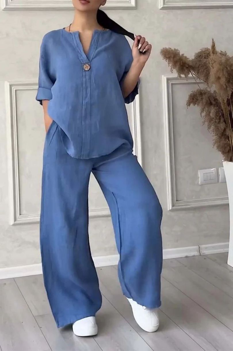 CONJUNTO CASUAL - FRESCO, FAVORECEDOR Y VERSÁTIL