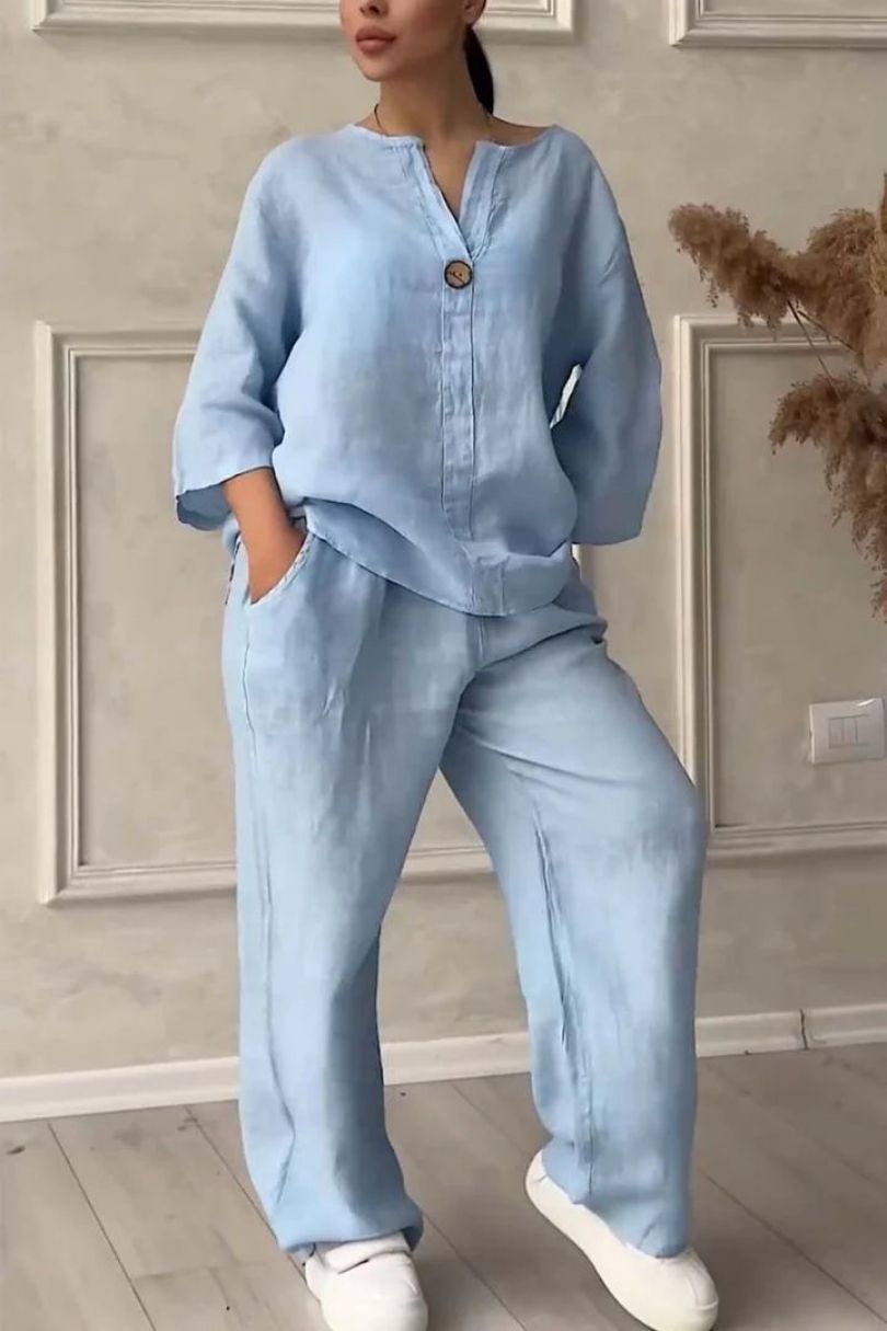 CONJUNTO CASUAL - FRESCO, FAVORECEDOR Y VERSÁTIL