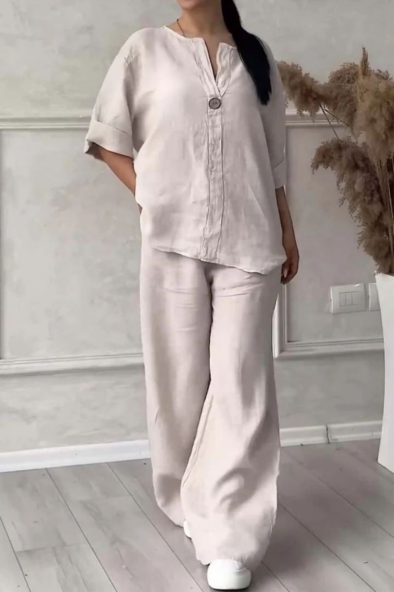 CONJUNTO CASUAL - FRESCO, FAVORECEDOR Y VERSÁTIL