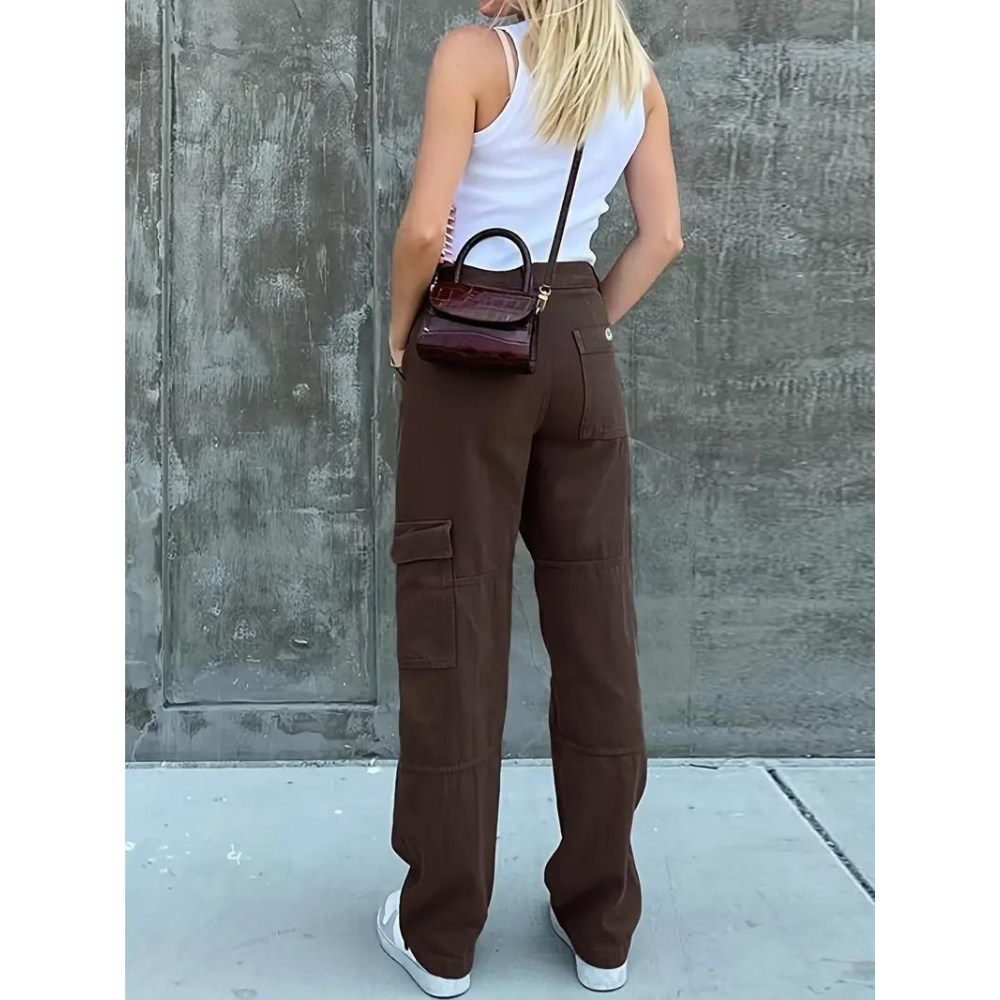 SENJA - Elegantes pantalones cargo de mujer para un look informal