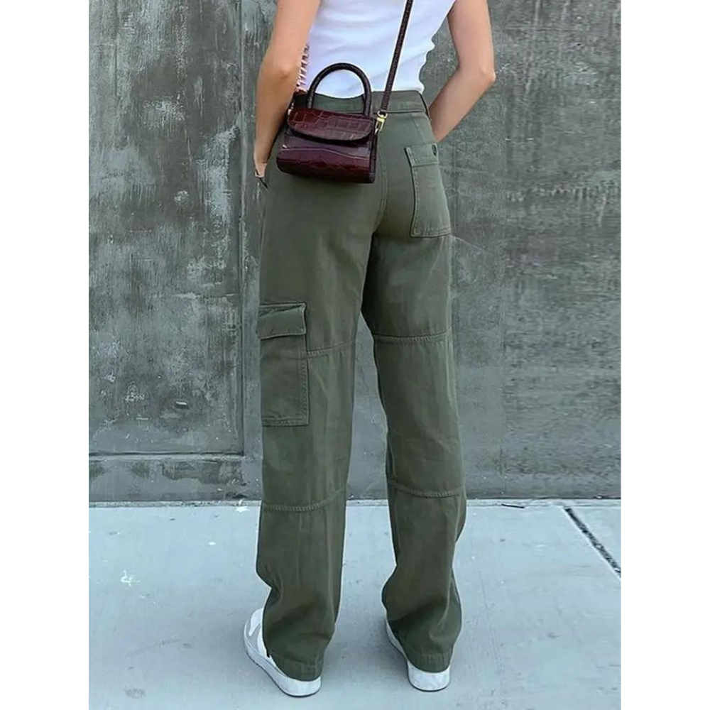 SENJA - Elegantes pantalones cargo de mujer para un look informal