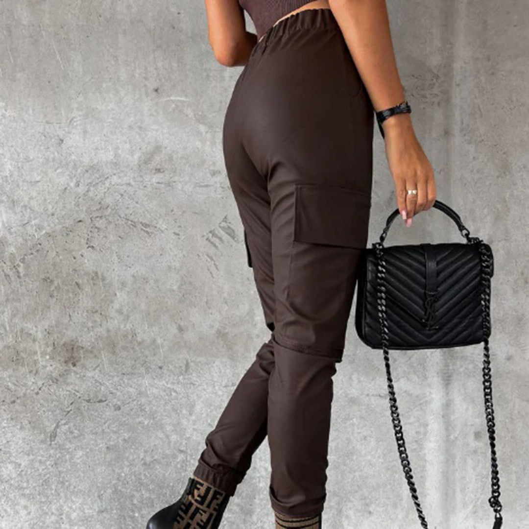 ELENA - Pantalones cargo elegantes y chic