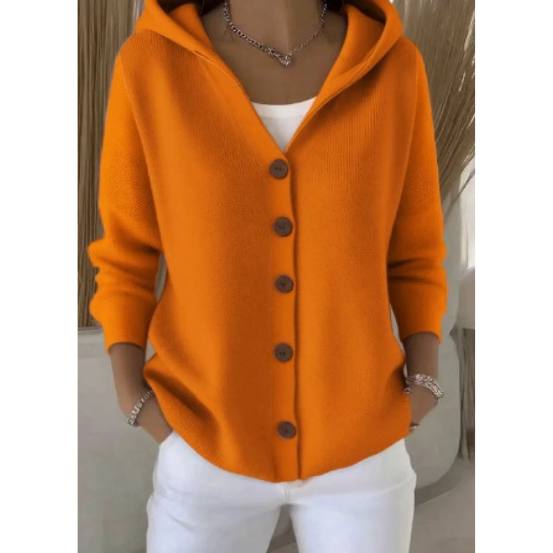 Felicia | Chaqueta de punto con capucha a la última moda