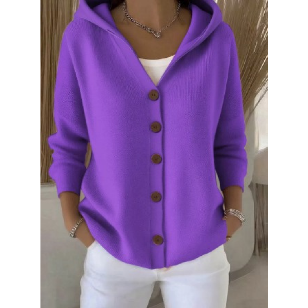 Felicia | Chaqueta de punto con capucha a la última moda