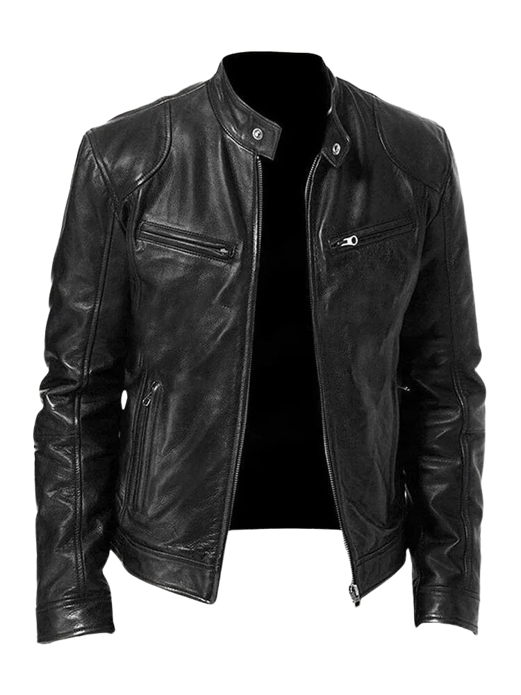 Javier | Chaqueta de Cuero Elegante