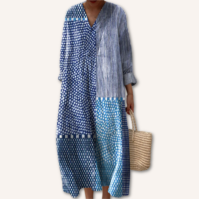 Isadora|Vestido estampado
